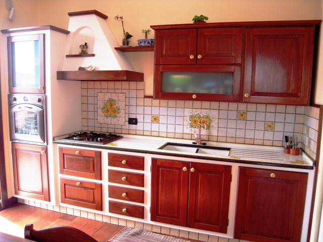 Cucina in legno